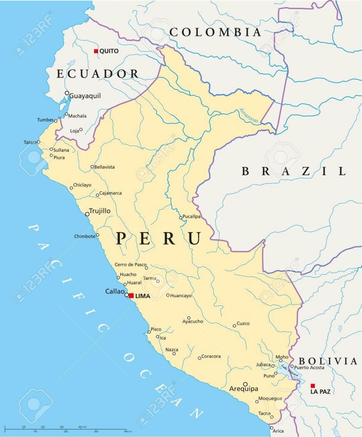 Mapa de Lima en